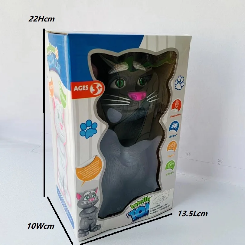 8 Inch Talking Cat Toys With Music And Story Talking Toys For Kids