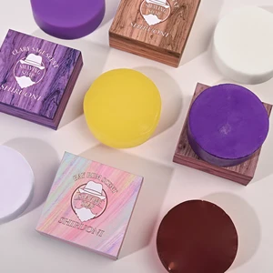 Custom Logo Handmade Natural Shave Protect Skin Men Shaving Facial Deep Clean Purifying Face Shaving Soap bar for Men