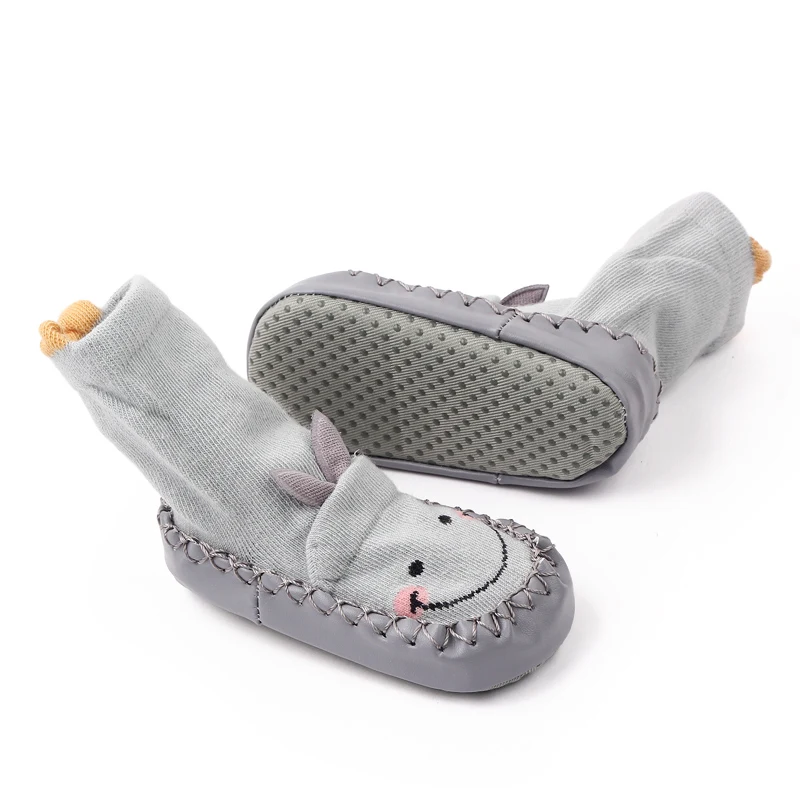 Baby Shoes and Socks Cartoon Boys and Girls Baby Socks Glue Non-slip Soft Soled Indoor Children's Floor Socks supplier