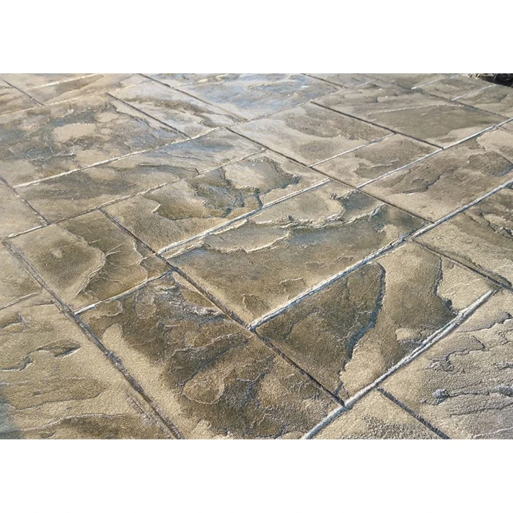 China Popular Color Rubber Concrete Stamp Mats Decorative Concrete Stamp Buy Concrete Stamp
