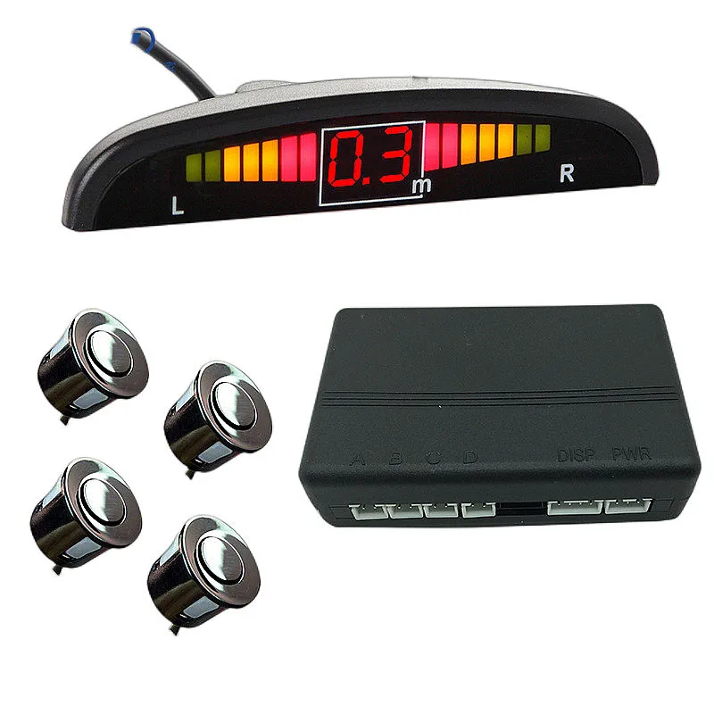 4センサーLCDディスプレイ車用レーダーブラインドスポット