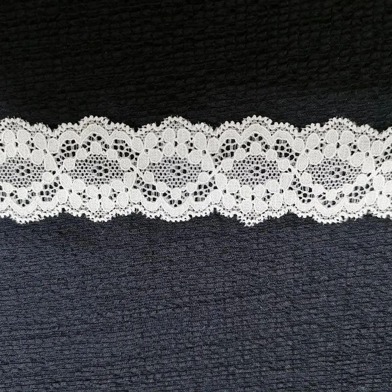 Ready Goods Hot Sale 3.5cm Stretch Lace 