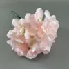 5-head hydrangea bunch-gradient pink