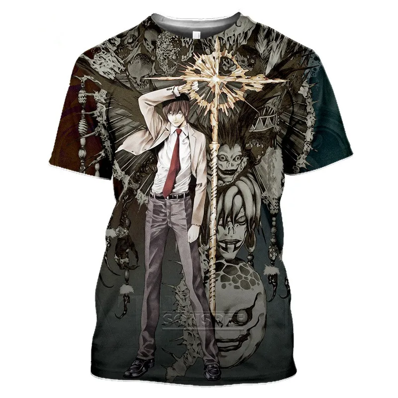 Death Note Anime T Shirt Clothes Tops Camisetas Manga For Men Ropa Hombre  Clothing Homme Tee Camisa Masculina Verano Roupas - Buy T-shirts,Men's  Clothing,Anime T-shirts Cosplay Product on 