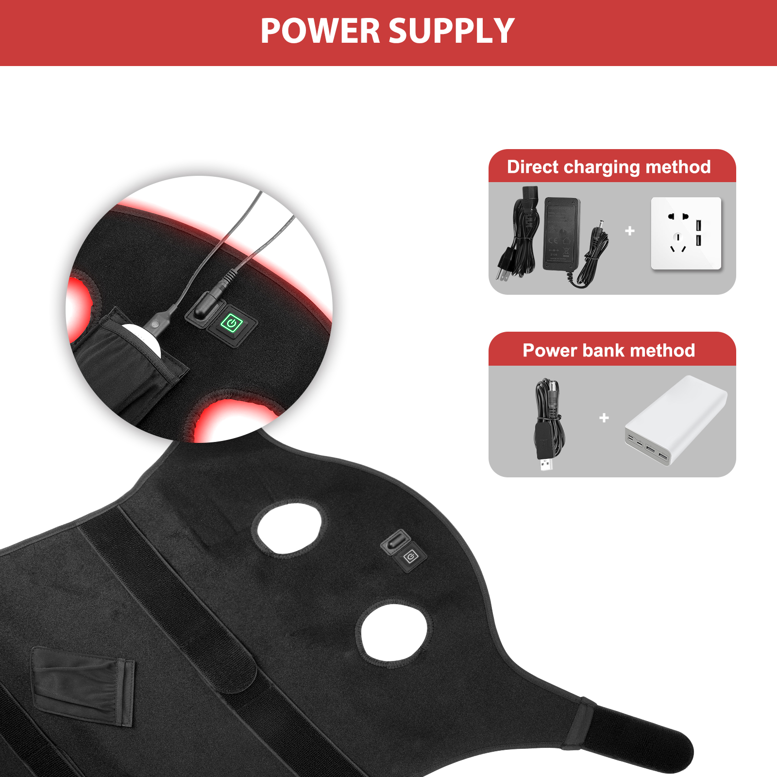 2023 Red Light Horse Back Therapy Horse Therapy Wraps Blanket Infrared