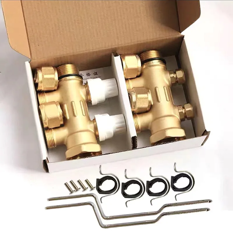 Adaptateur Pour Collecteur De Chauffage Au Sol - Cuivre 16x2.0 Et 20x2.0 - Débit Optimisé - Installation Facile