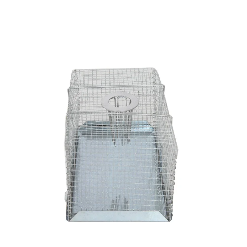 Galvanized Pest Control Steel Wire Mesh Live Wild Animal Trap Cage for Sale