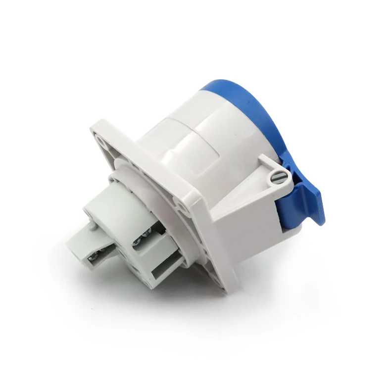 European 2P IP67 Waterproof Socket 16a Industrial Schuko Socket Waterproof Industrial Socket