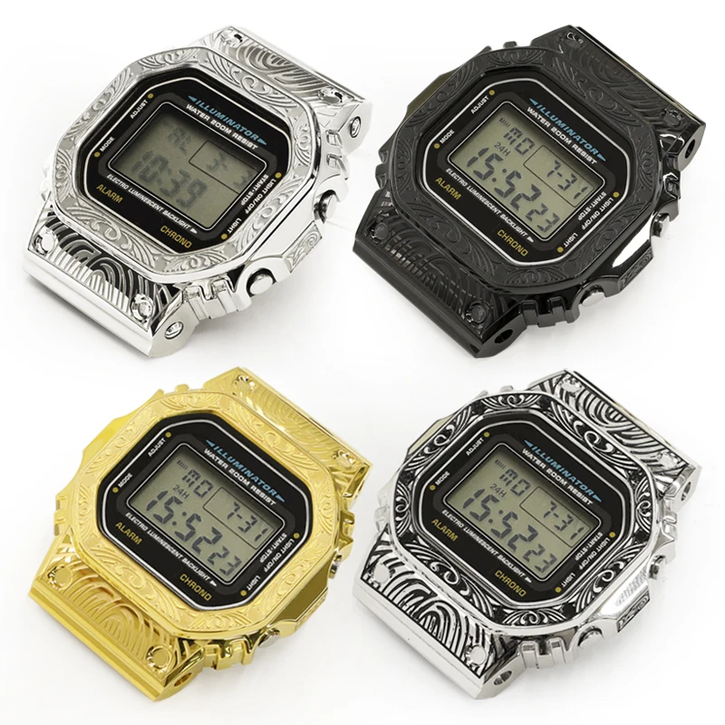 DMD DW-5600用 交換アクセサリー 刻印入りメタルケース フッ素ラバー
