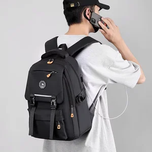 OMASKA Custom Logo Teenagers Bag Waterproof Fashion Casual Large Capacity Student School Bags