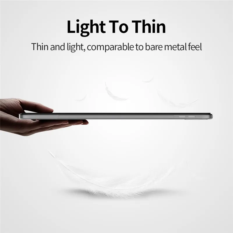 Чехол для планшета iPad Pro 11 дюймов, чехол из искусственной кожи, Магнитный умный Мягкий защитный чехол из ТПУ для задней панели ipad Pro11, чехол