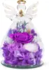 A-purple-rose-austin-babys breath-hydrangea