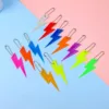 Colores de estilo relámpago se mezclan aleatoriamente