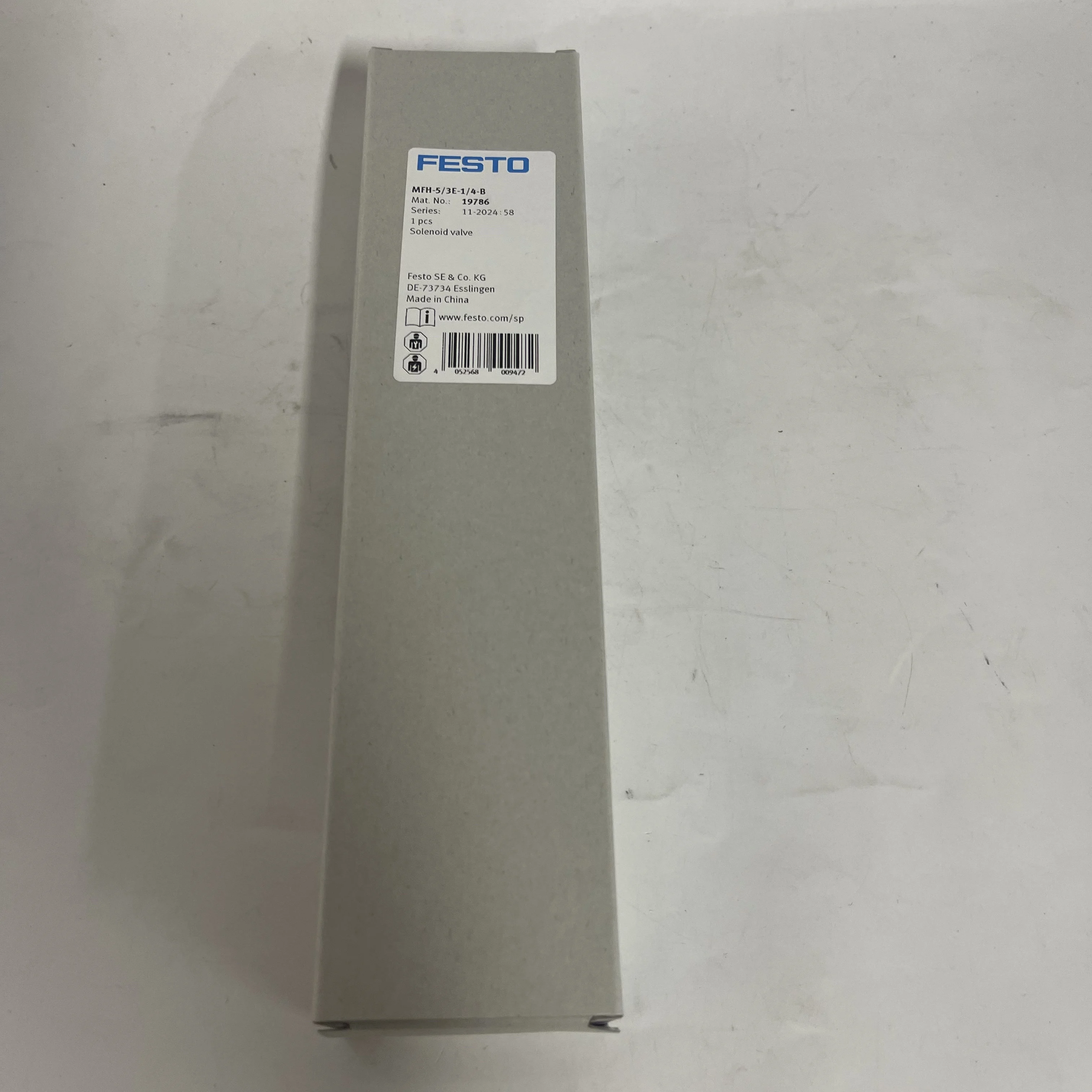 FESTO Solenoid Valve MFH-5/3E-1/4-B