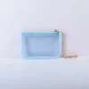 Ice Blue Clear Coin Purse