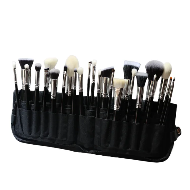 High Quality Private Label 25 pcs New Arrival Makeup Brush Set with Fan Brush - Image 6