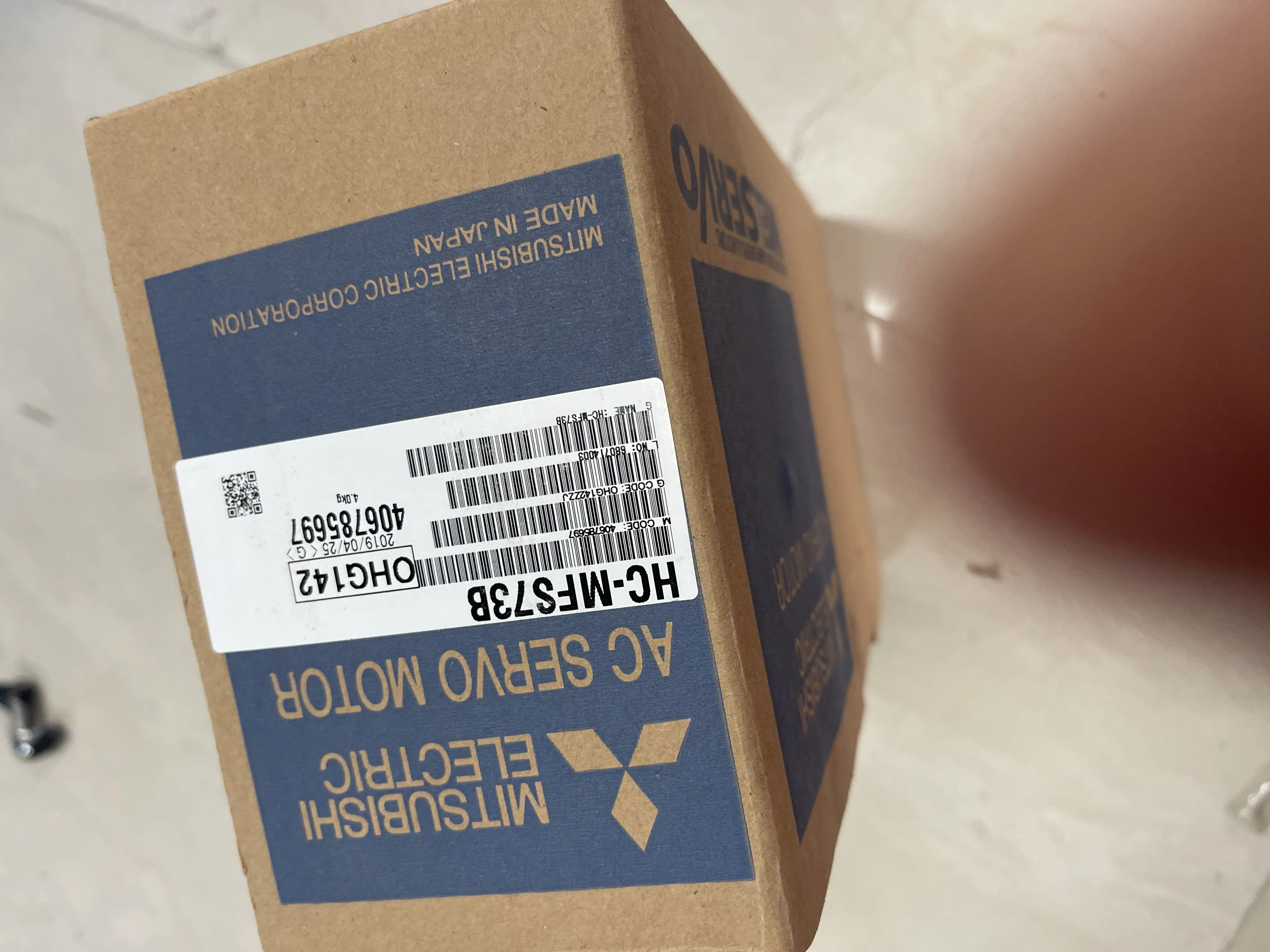 Mitsubishi AC Servo Motor HC-MFS73B