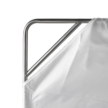 E-IMAGE-F04-48 120*120cm Reflector Photography Stainless Steel Frame with Diffusion Fabric Photo Accessories square Reflector detail image
