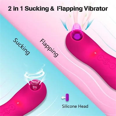 Sucking Vibrator Clit Sucker Clitoris Stimulator Masturbator Dildo Nipple  Licking Tongue Oral Toys for Adults Sex Toys