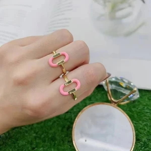 Women's Gold-Plated Sterling Silver Ring Pink Sapphire Gemstone Vermeil Bezel Setting for Bridal Wedding Engagement Anniversary