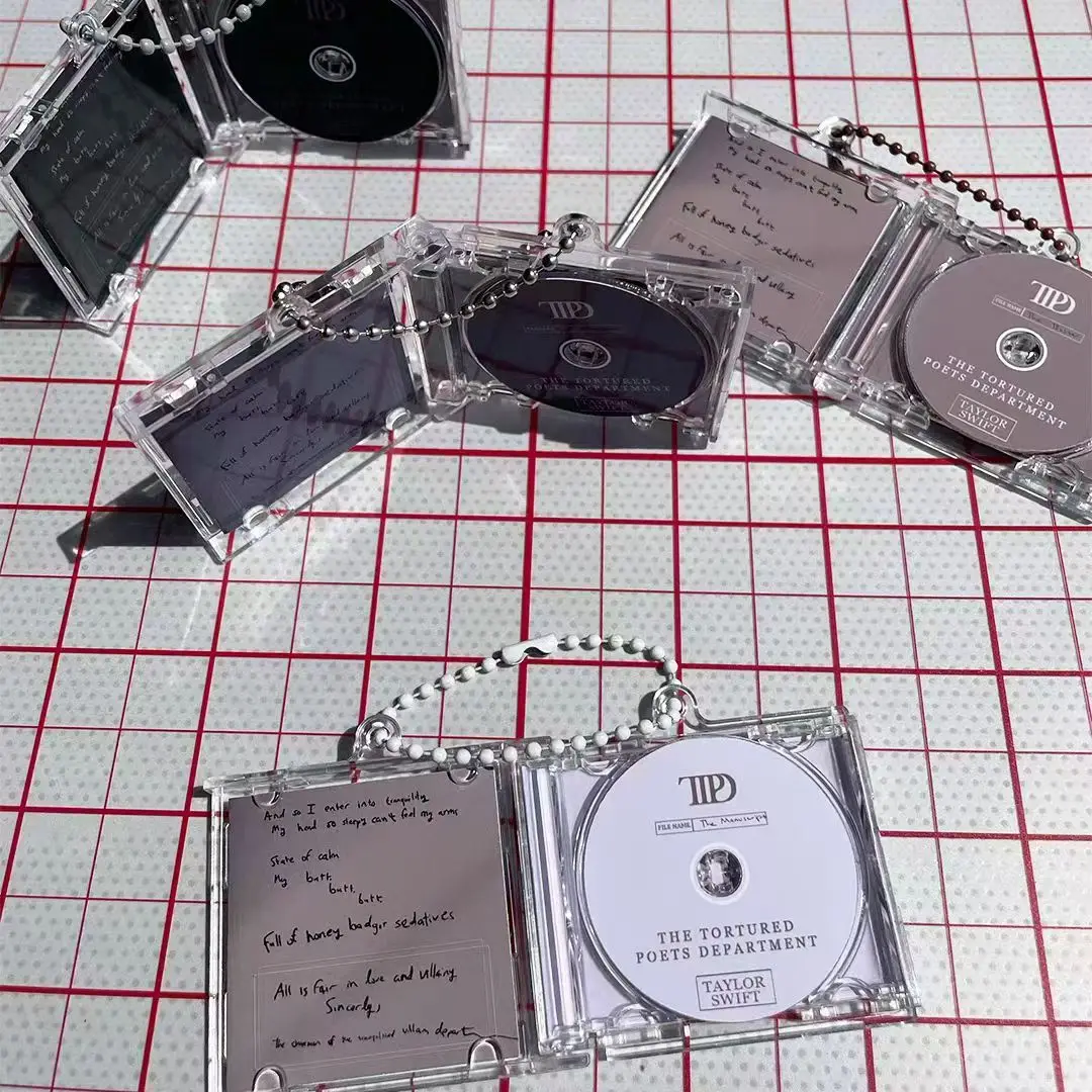 Wholesale Price NFC Album Keychain CD Music Keychain Pendant Customized ...