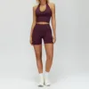 Gilet 2 + Pantaloncini - Viola scuro