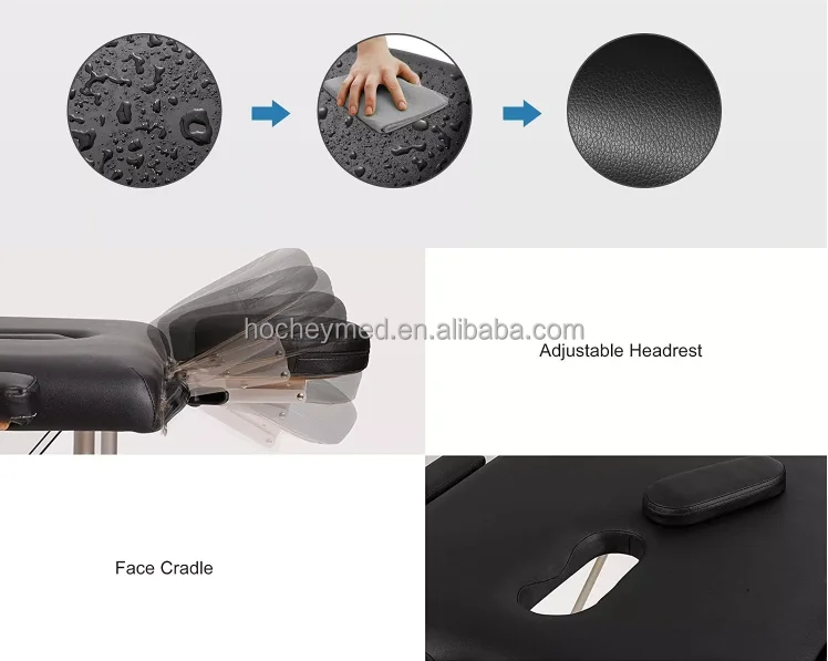 Hochey Medical Portable Folding Massage Bed Fold Massage Bed Chair