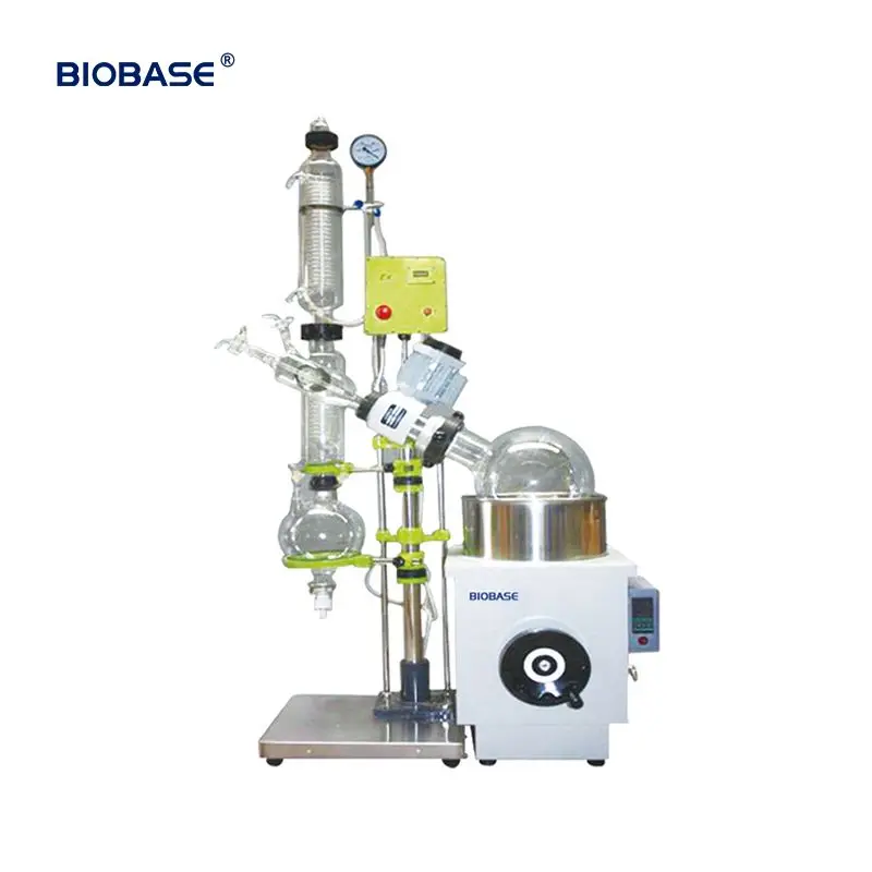 Biobase Rotary Evaporator Lab Glass Condenser Intelligent Temperature Control Rotary Rvaporator