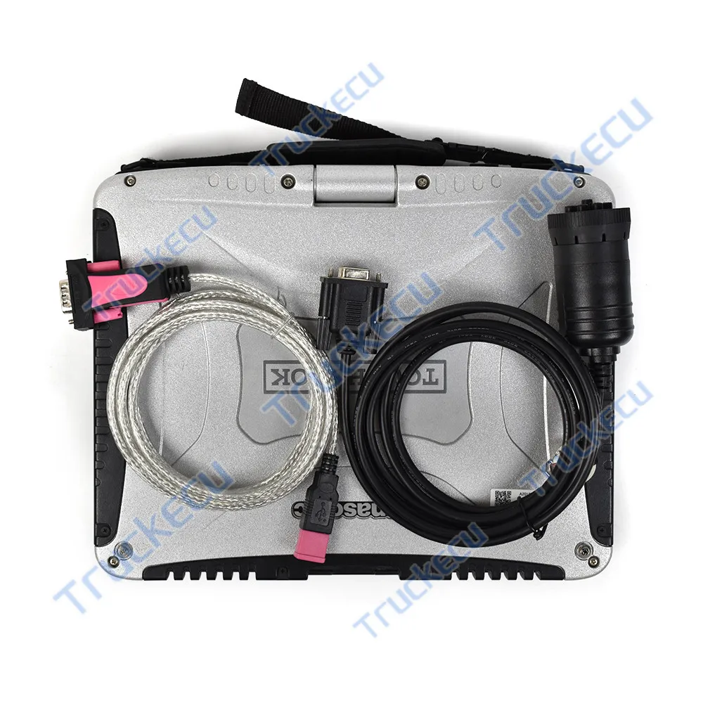 CF19 Laptop Full Set for Liebherr DIAGNOSTIC Tool for Liebherr Crane Truck Excavator Diagnosis for Liebherr Sculi Lindiag