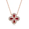 Collana del tesoro rosso di coltivazione