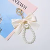 5bow + perle-abricot