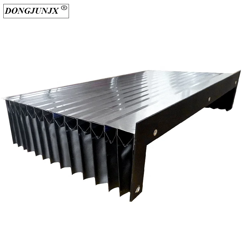 Flexible Square Bellows Covers for Machine Protection