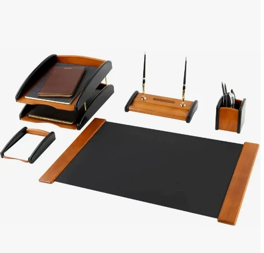 Executive Desk Gift Set Wood 5 Pieces| Alibaba.com