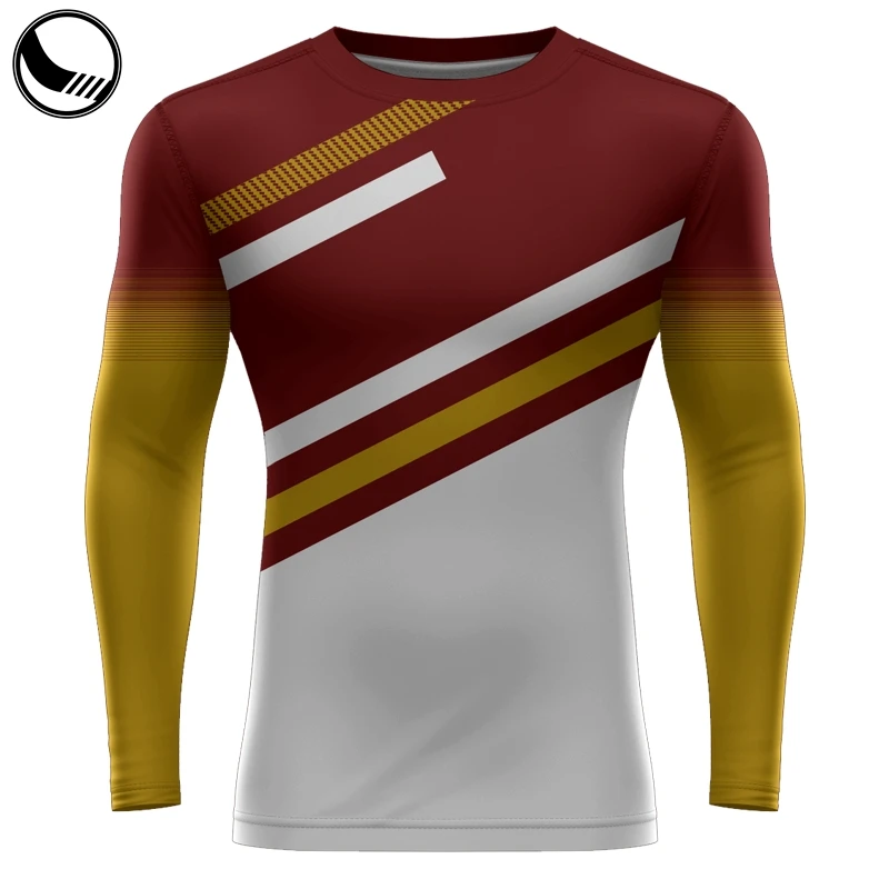 Custom Uv Long Sleeve Loose Fit Rash Guard