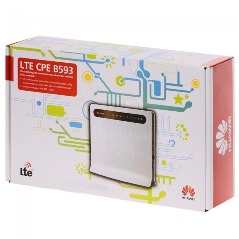 4G LTE CPE Wifi Router with SIM Card Slot for Huawei B593s-22