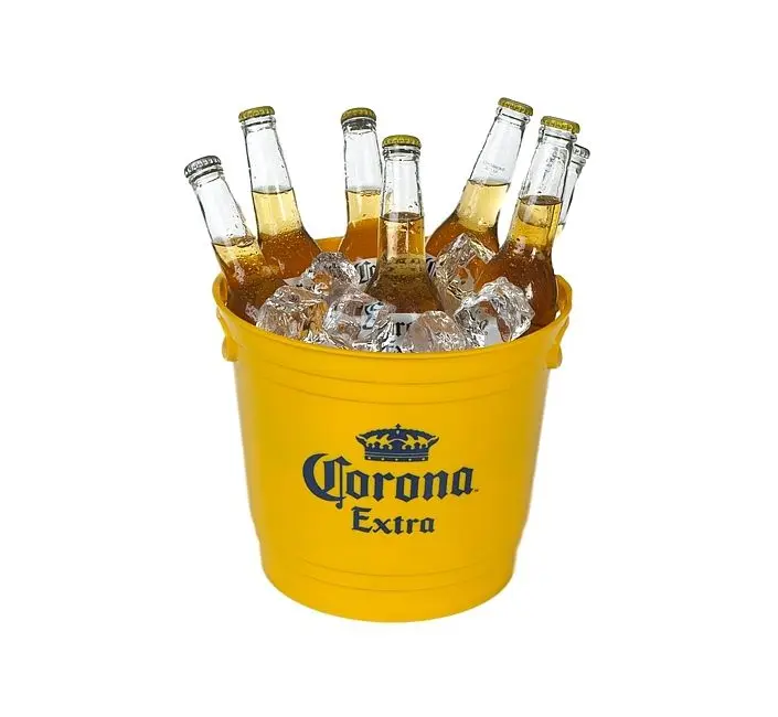 Promotional Plastic Beer Wine Ice Bucket 6 Liters