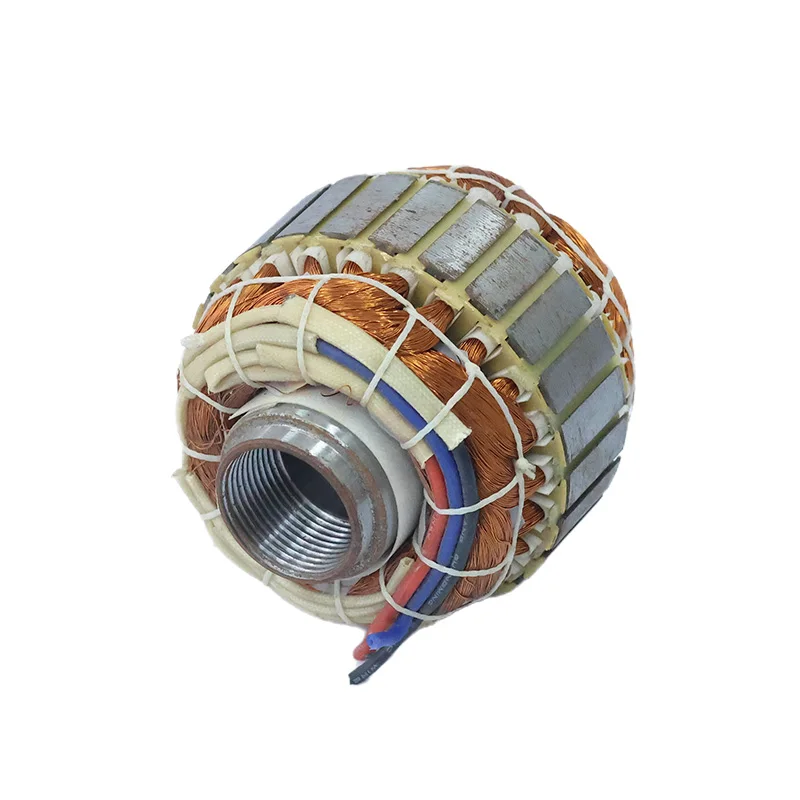 High Quality CXK Changzhou Made Alternator Stator Coil Assembly Latest OD92 ID45 SLOT12 for Mixers Low Price Motor Accessory.