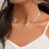 Colorful Daisy Necklace