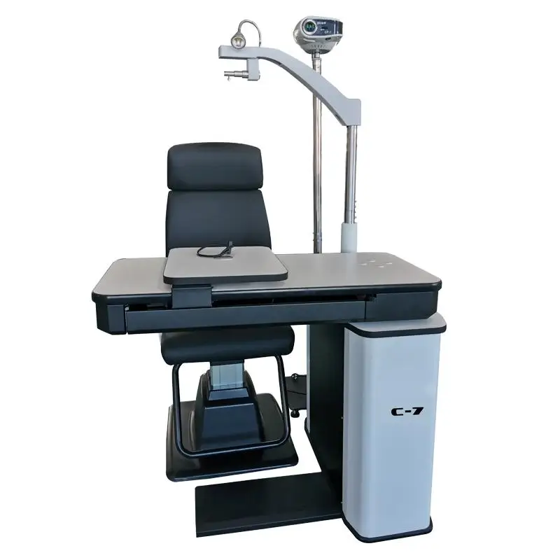 Rightway Brand Excellent Quality Product Ophthalmic Refraction Chair Table Unit Eye Refraction Unit for Eye Testing Machine Mode