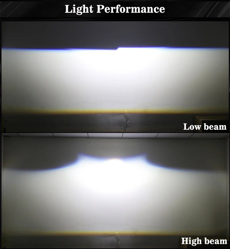 Automobile Led Smart 3 Inch S13 Bi LED Projector Lens Headlight 68w Super Bright Auto LED Lamps for Car Factory Light Assembly