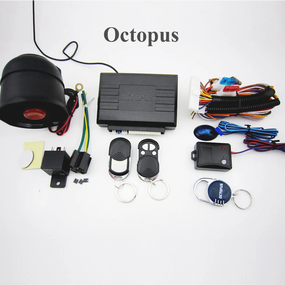 Новый дизайн, односторонняя противоугонная функция, Автомобильная сигнализация осьминог