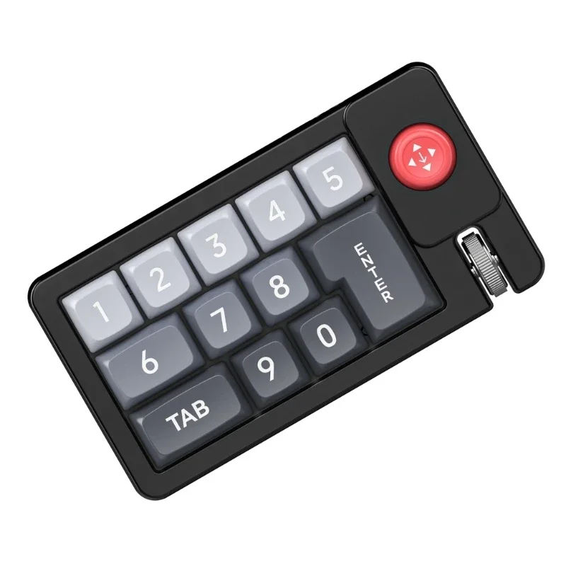 K810 Mini Mechanical Keyboard Wired Keypad 12 Keys Macro Definition Customized Keypad RGB Numeric Keypads