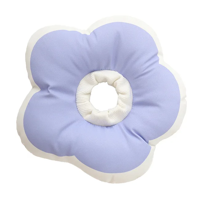 Plush Cat & Dog Anti-Licking Soft Headgear Elizabeth Collar with Personalized Animal Pattern Sterilization Supplies