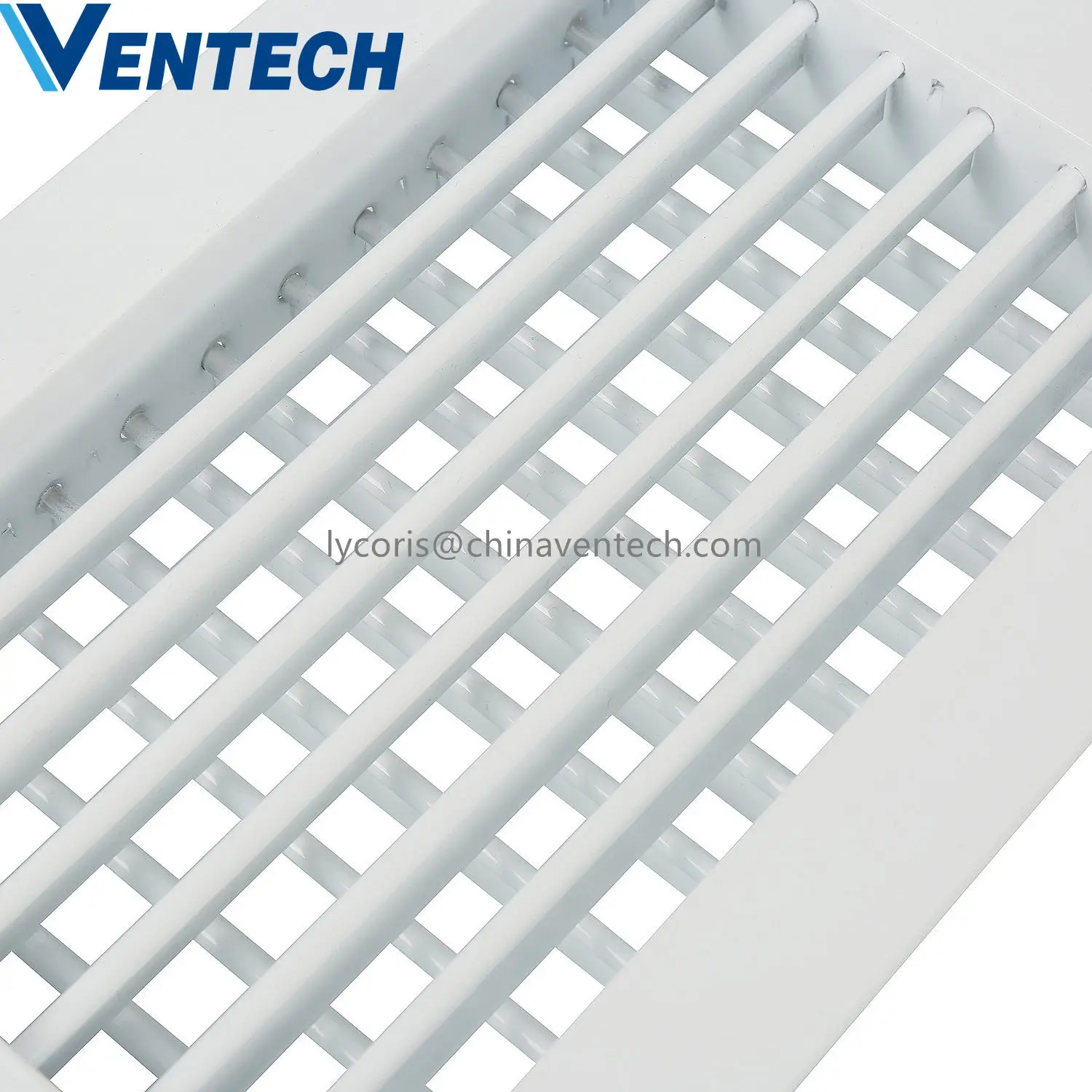 Ventech Air Ceiling Supply Double Deflection Adjustable Blades Air Grille Diffuser Vetilation Register Aluminum Grille