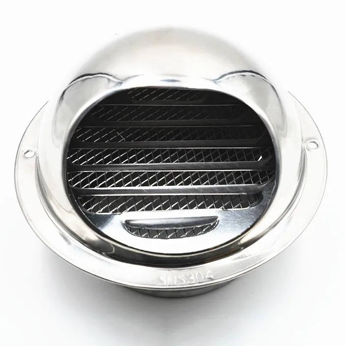 Source 60 70 100 150 200 300 mm Stainless Steel Exhaust Hood External Wall  Vent Cap on m.alibaba.com
