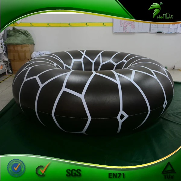 Floating Inflatable Swimming Ring Hongyi Giant Black Inflatable Rings