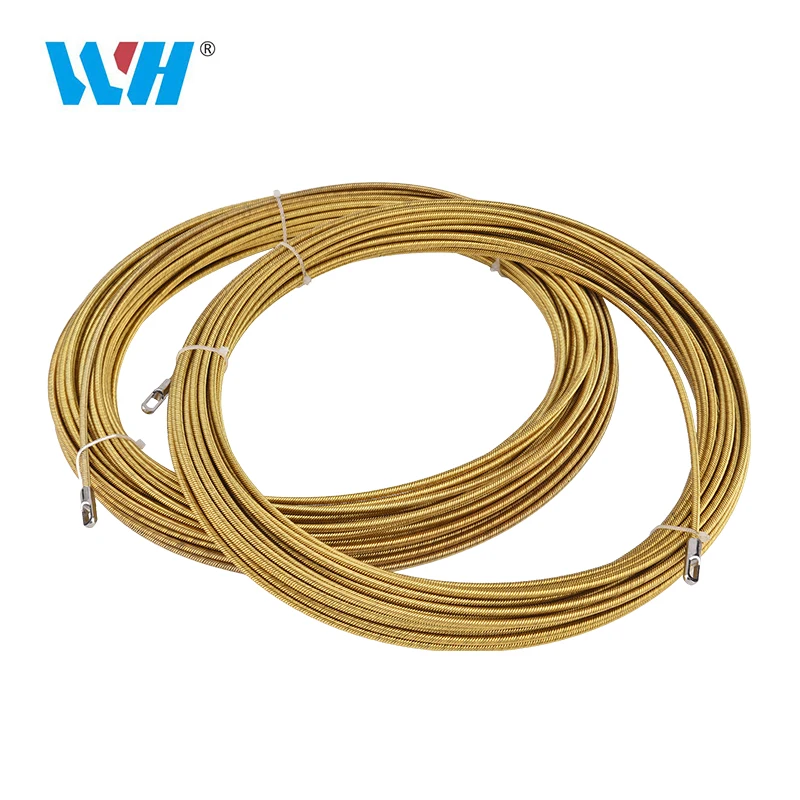 4mm 30M Spring Steel Cable Puller Fish Tape Wire Puller through Wall