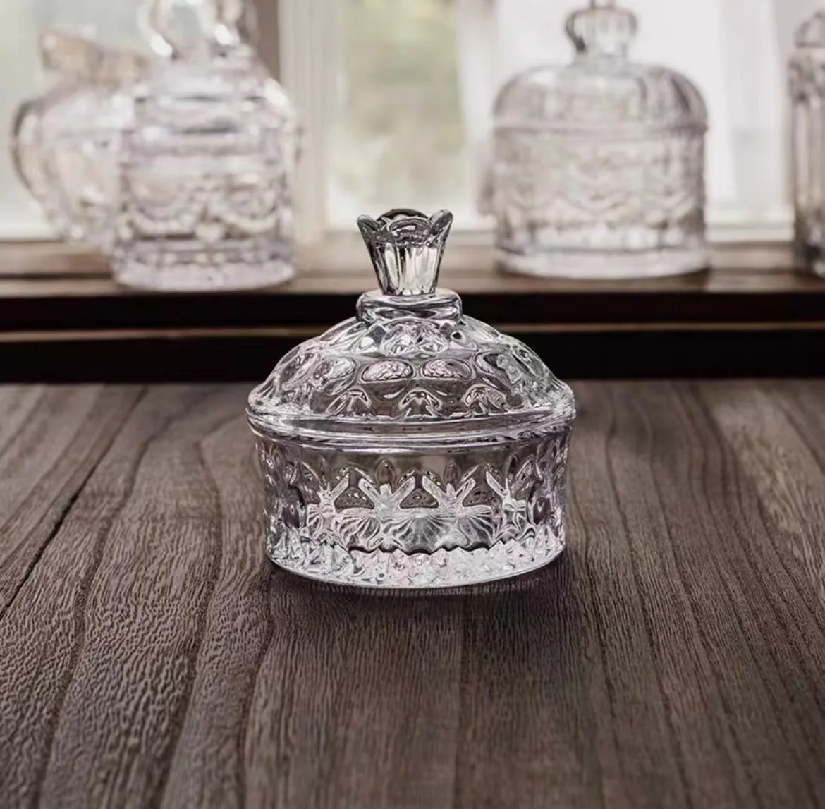 3 Sizes Empty Glass Jars For Candle Making Candle Vessels Storage Box