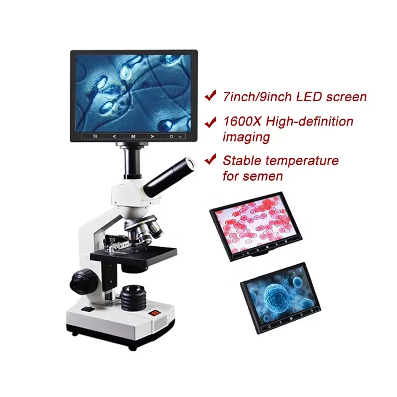 Vet Microscope Animal Artificial Insemination Sperm Analyzer