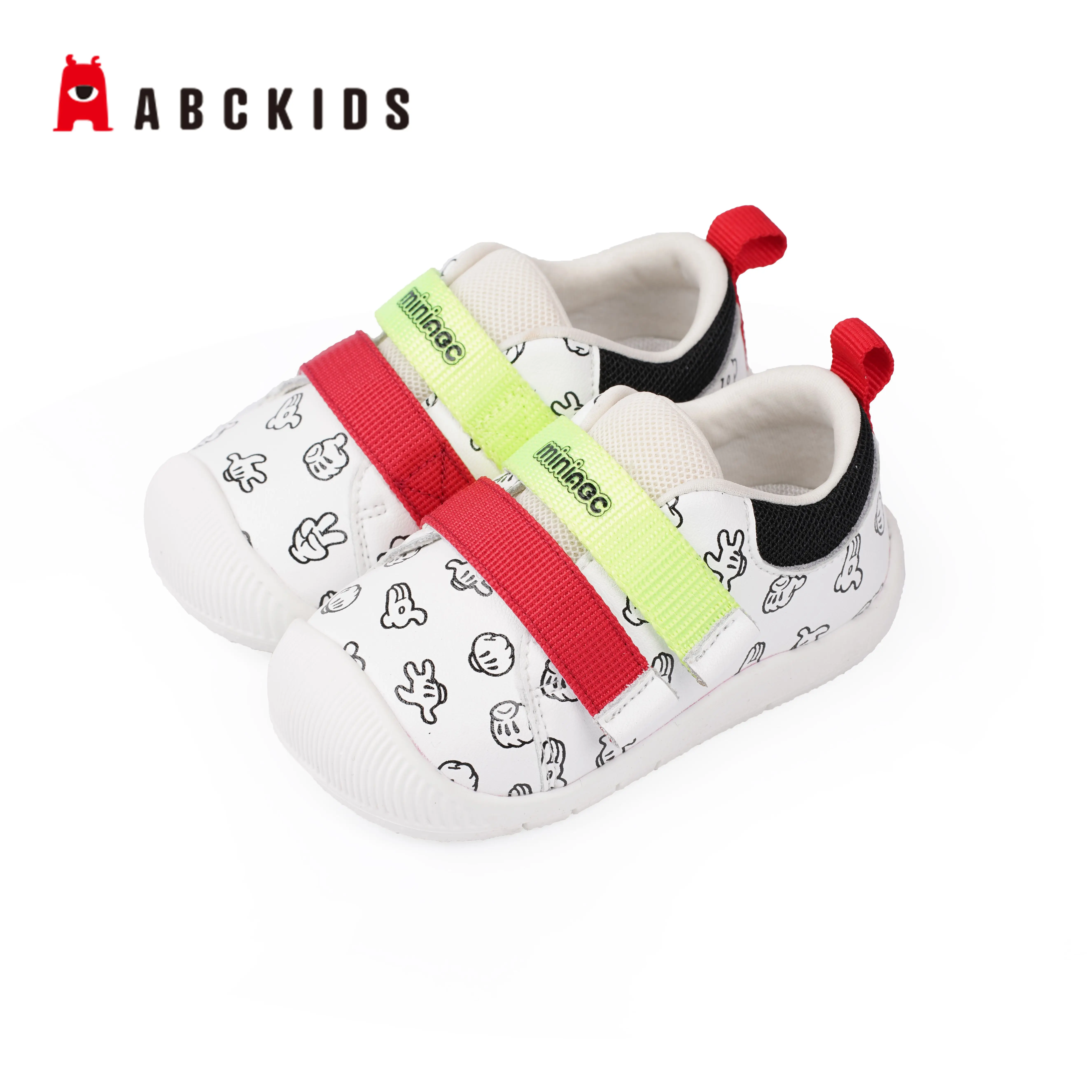 ABC KIDS High Quality Anti-slippery Breathable Cute Casual Prewalker Baby Shoes